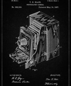PP301-Vintage Black Lucidograph Camera Patent Poster