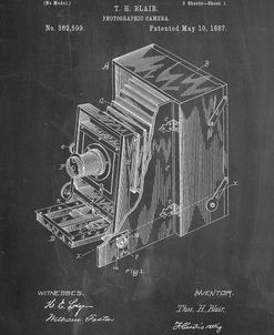 PP301-Chalkboard Lucidograph Camera Patent Poster