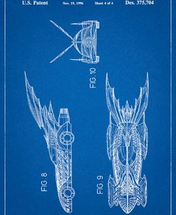 PP311-Blueprint Batman and Robin Batmobile Patent Poster