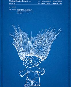 PP406-Blueprint Troll Doll Patent Poster