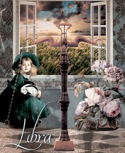 Art Nouveau Zodiac Libra