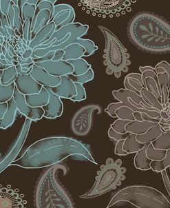 Cocoa Paisley I