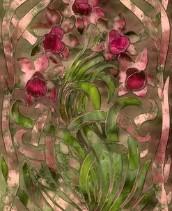Art Nouveau Pink Floral