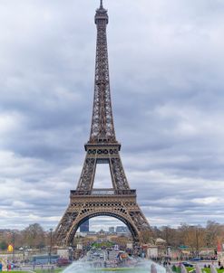 Eiffel Tower and Jardin du Trocadéro