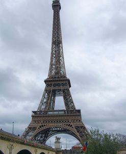 Eiffel Tower and Pont d’Iéna Paris