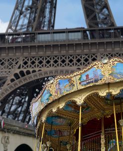 Eiffel Tower with Paris Carousel