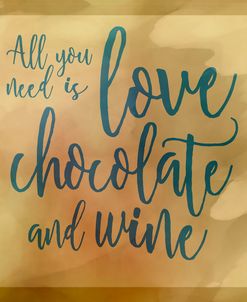 Love, Chocolate And Wine
