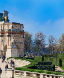 Arc de Triomphe du Carroussel and the Tuileries Garden