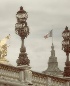 Art Nouveau Lamps Posts on Pont Alexandre III – III