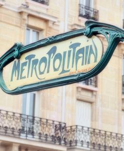 Art Nouveau Entrance of the Paris Metro
