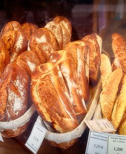 Bread in a Bakery Window