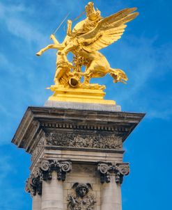 Golden Fame Statue On Pont Alexandre III – II