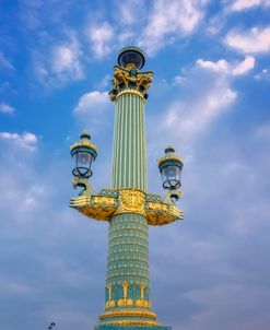 Lamp Post On Place de la Concorde