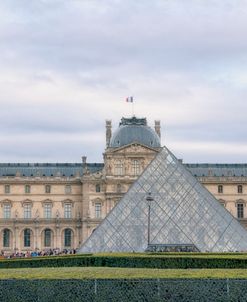 Louvre Palace And Pyramid I