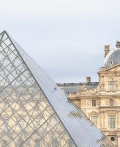 Louvre Palace And Pyramid II