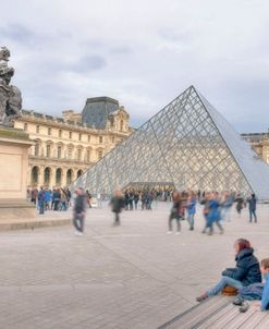 Louvre Palace And Pyramid IV