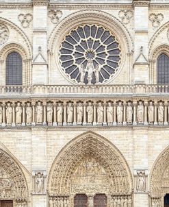 Notre Dame Facade Details I