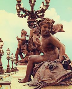 Sculptures On Pont Alexandre III