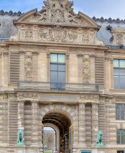 The Lions Gate Of The Louvre