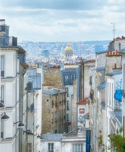 View Over Paris From ‘La Butte’