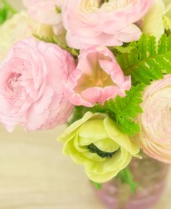Pink and Lime Spring Bouquet III
