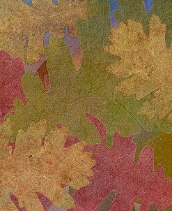 Fallen Leaves Red Golden