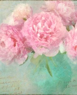 Peonies Paris Vintage