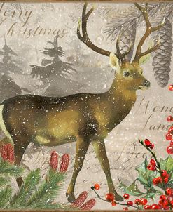 Christmas Deer I
