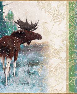 Snow White Christmas Moose