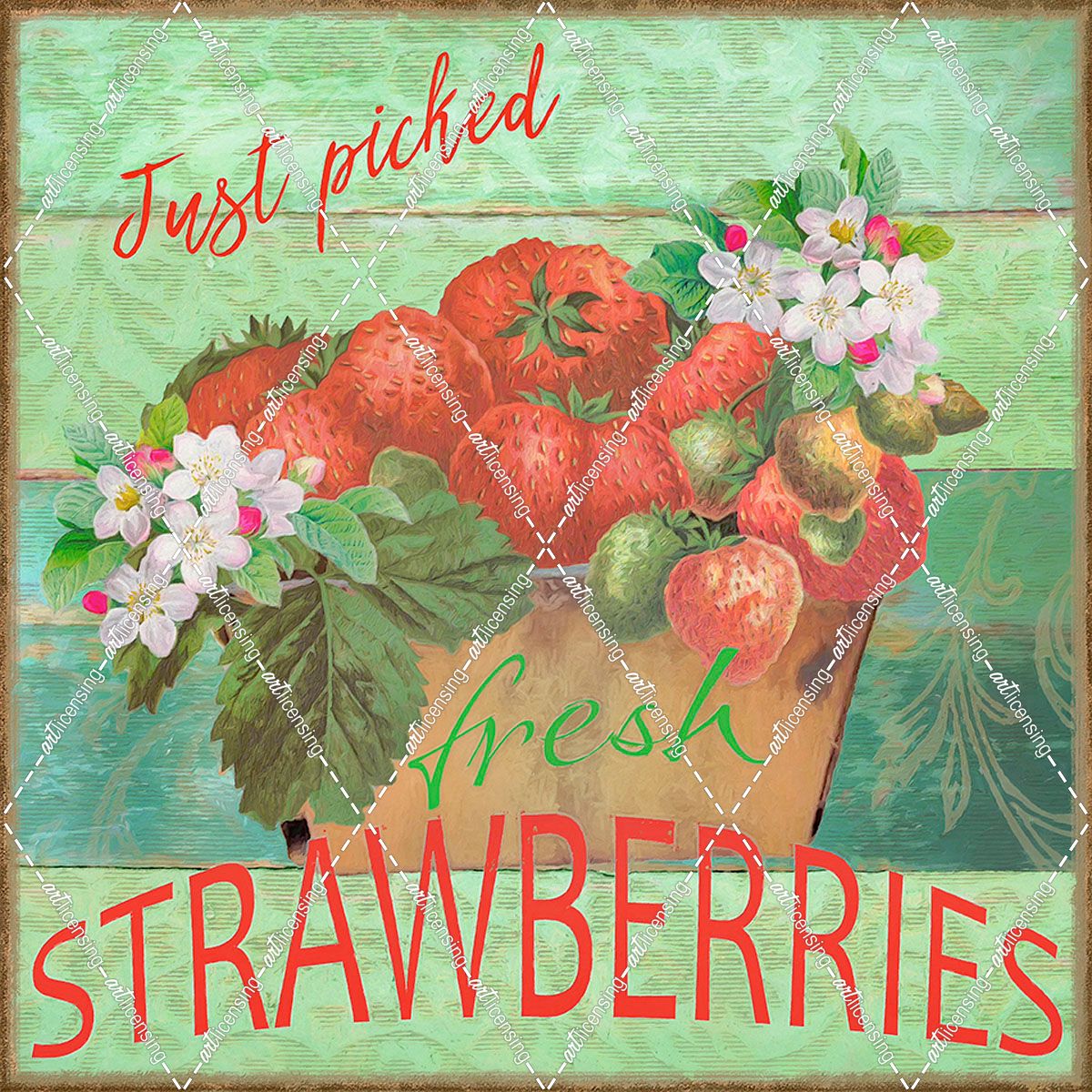Farmers Market Strawberries