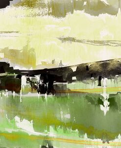 Watercolor Landscape Green