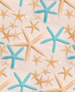 Starfish Tossed on Sand