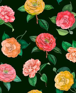 Camelia Flowers Dark