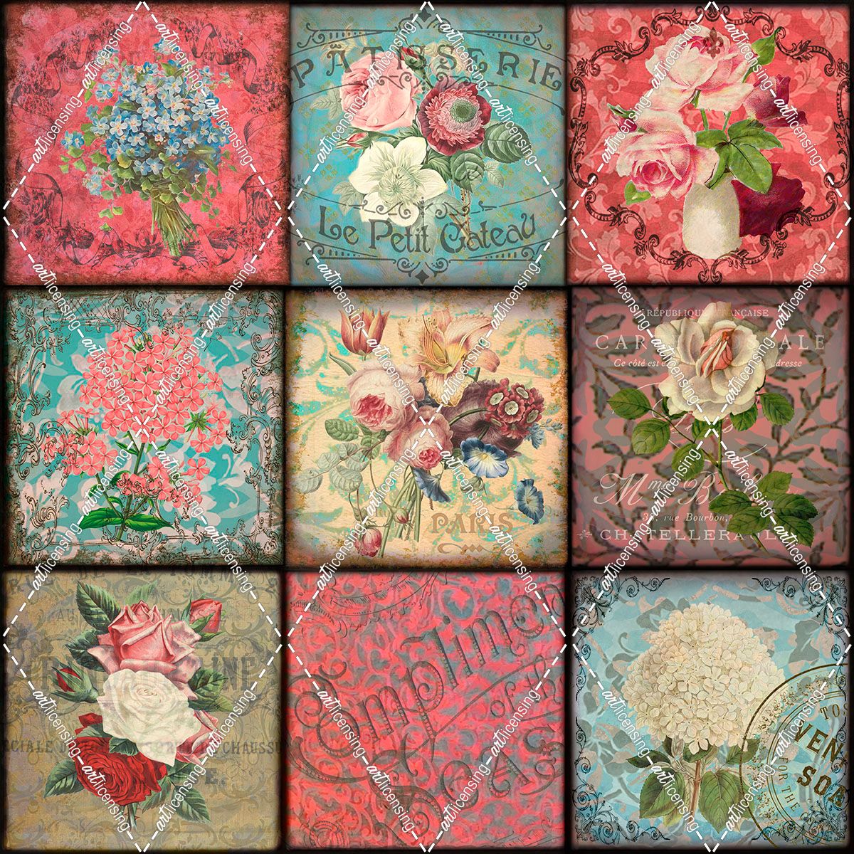 Nine Flower Patches