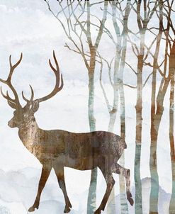Winter Animals Deer