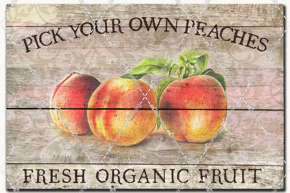 Peaches Fresh Organic Fruit