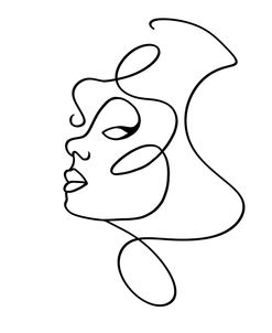 Single Line Woman’s Portrait