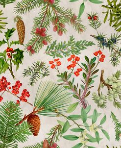 Botanical Wintertime Pattern