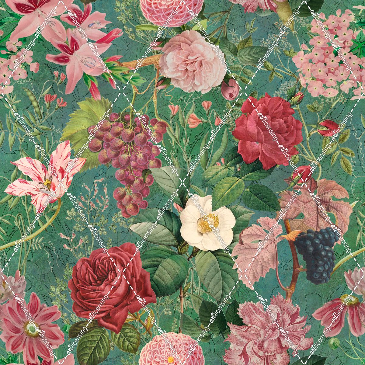 Vintage Florals Pattern