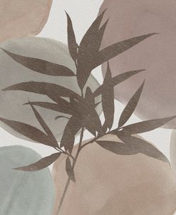 Bamboo on Watercolor Shapes