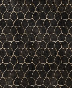 Art Deco Timeworn Golden Trellis – Seamless Pattern