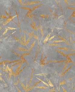 Golden Bamboo On Concrete Seamless