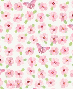 Pink Primroses Seamless