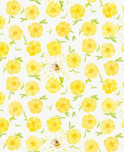 Yellow Buttercups Seamless