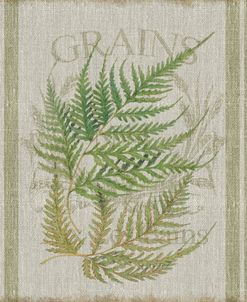 Fern On Flour Sack 01