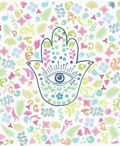 Hamsa Hand Pattern