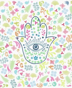 Hamsa Hand Pattern