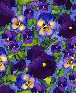 Fertile Rising Pattern – Pansies