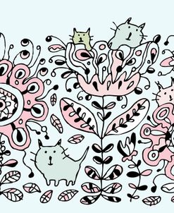 Flower Cats