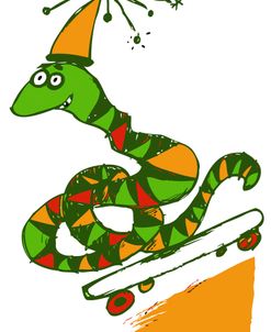 Skateboard Snake